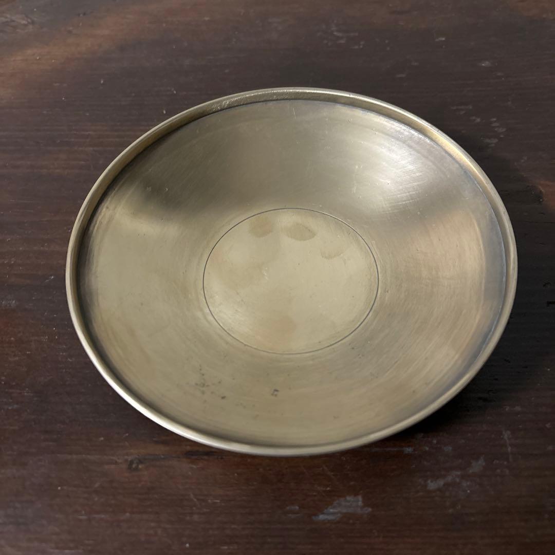 韓国 古い真鍮製の器 3点 その16アンティーク 古道具 韓国骨董 李朝