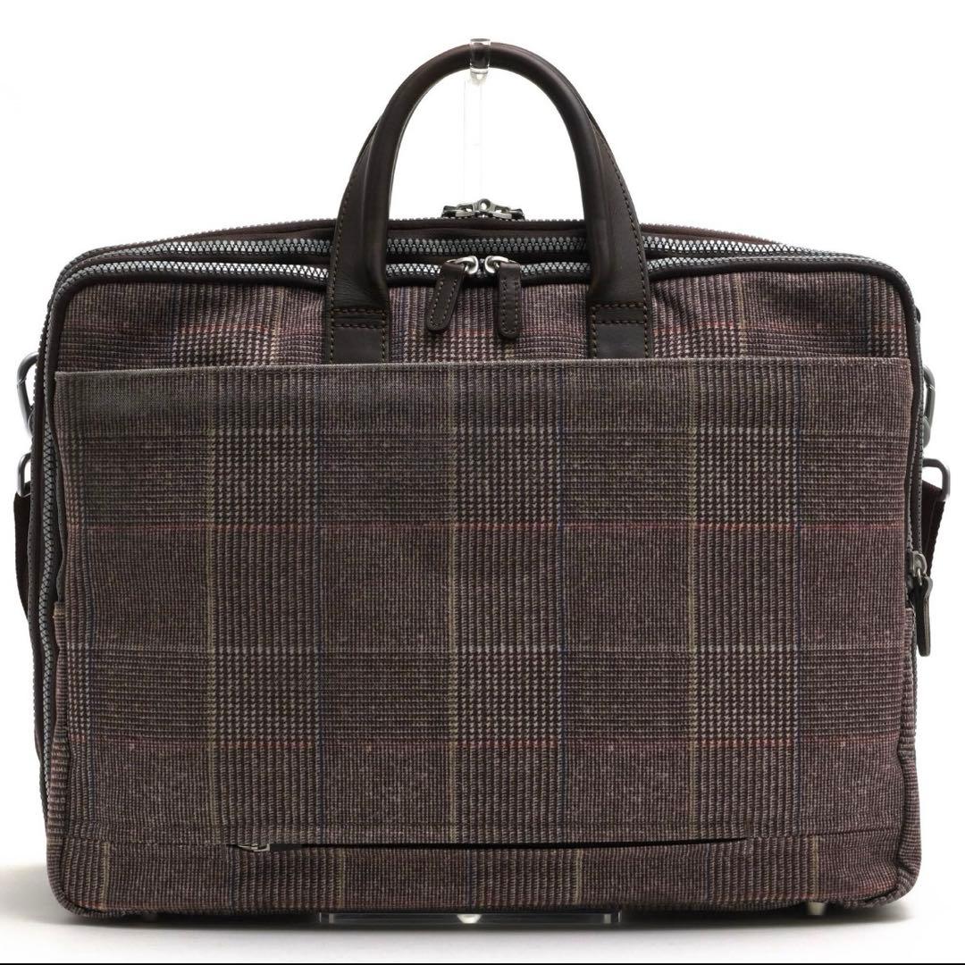希少ポールスミス 美品ビジネスバッグ 2way ショルダー 付 鍵等全付属