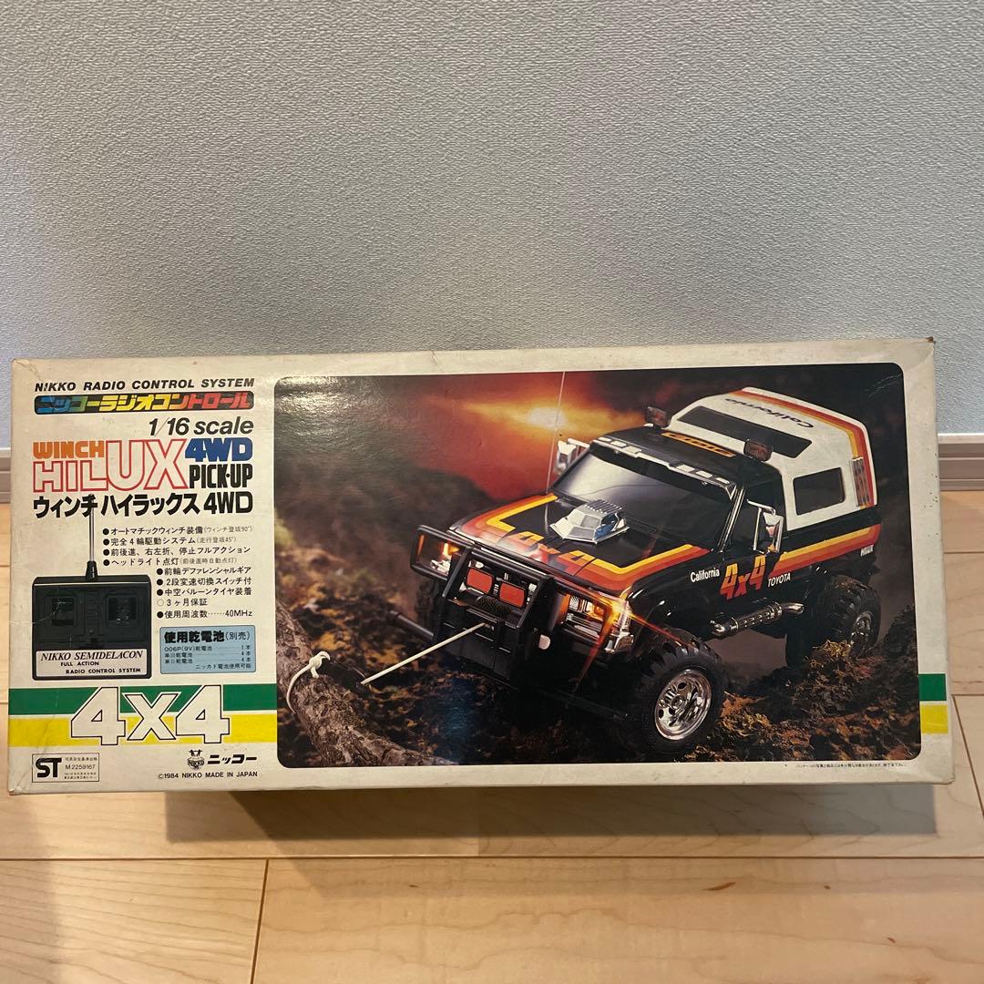 ニッコー ラジコン ウィンチハイラックス 1/16 ジャンク品 - メルカリ