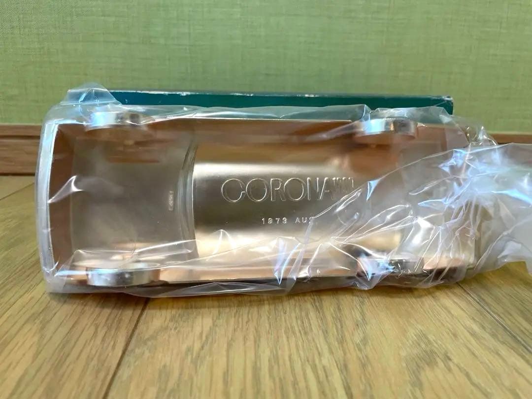 美品トヨタ コロナ メタル製 ゴールド シガレットケース ノベルティ