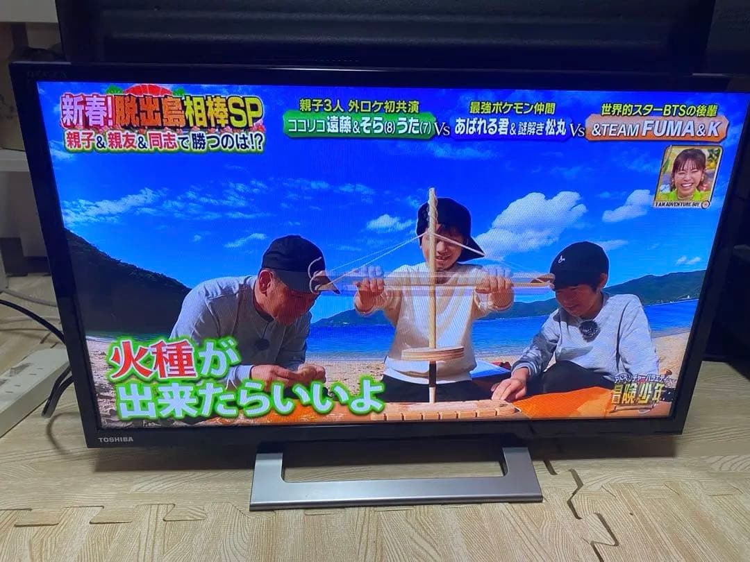 TOSHIBA 東芝 REGZA 24V34液晶テレビ　24インチ 液晶テレビ REGZA(レグザ) 24V34 [24V型 /ハイビジョン /YouTube対応