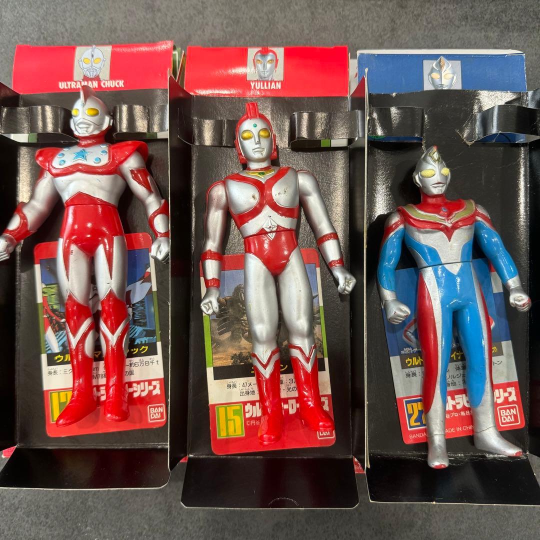 ウルトラマン ウルトラヒーローシリーズ ソフビ フィギア 箱・カード