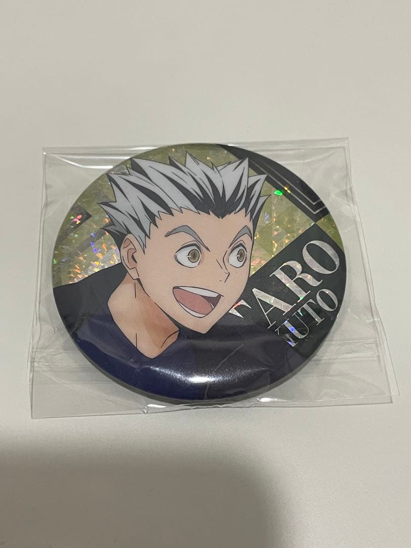 ハイキュー 木兎光太郎 缶バッジビスケット - メルカリ