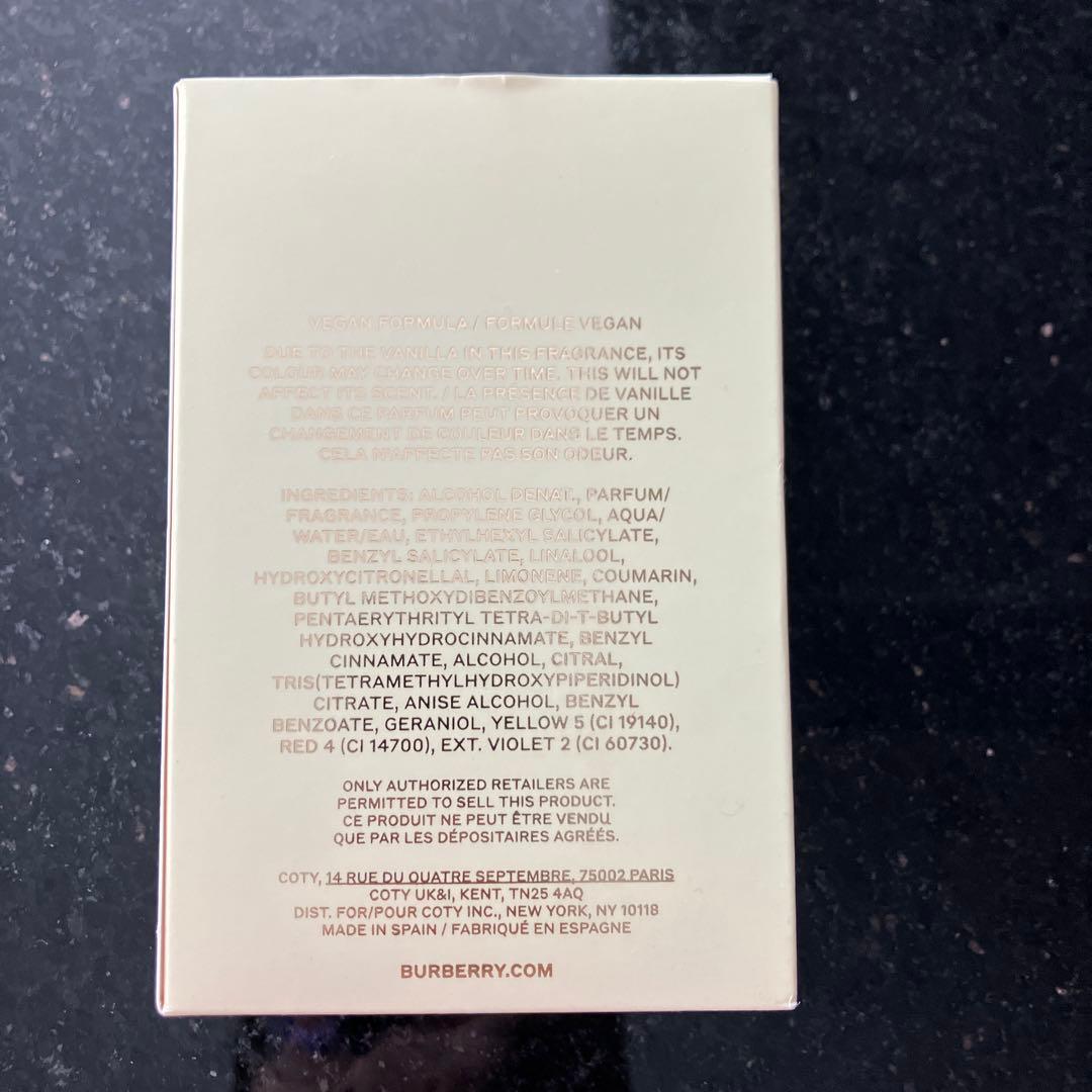 新品未使用】BURBERRY GODDESS オードパルファム 100ml - メルカリ