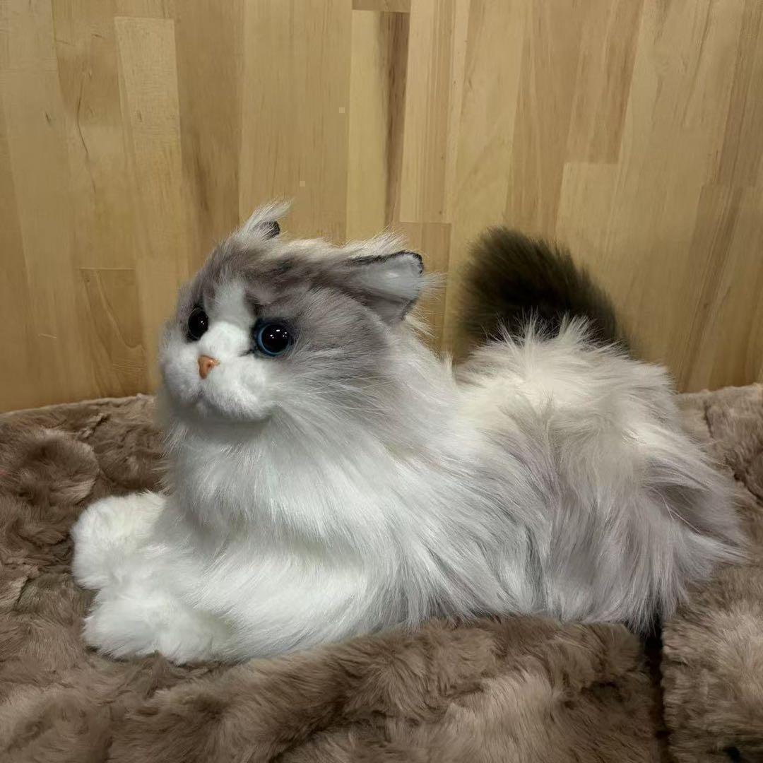 なでなでねこちゃんEX ラグドール 癒しのおもちゃ なでなでねこちゃんEX HGラグドール【介護ロボット