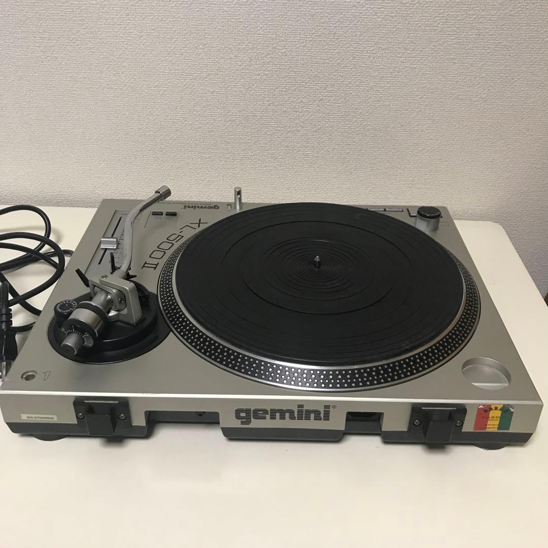 gemini XL-500 II ターンテーブル レコードプレーヤー - メルカリ