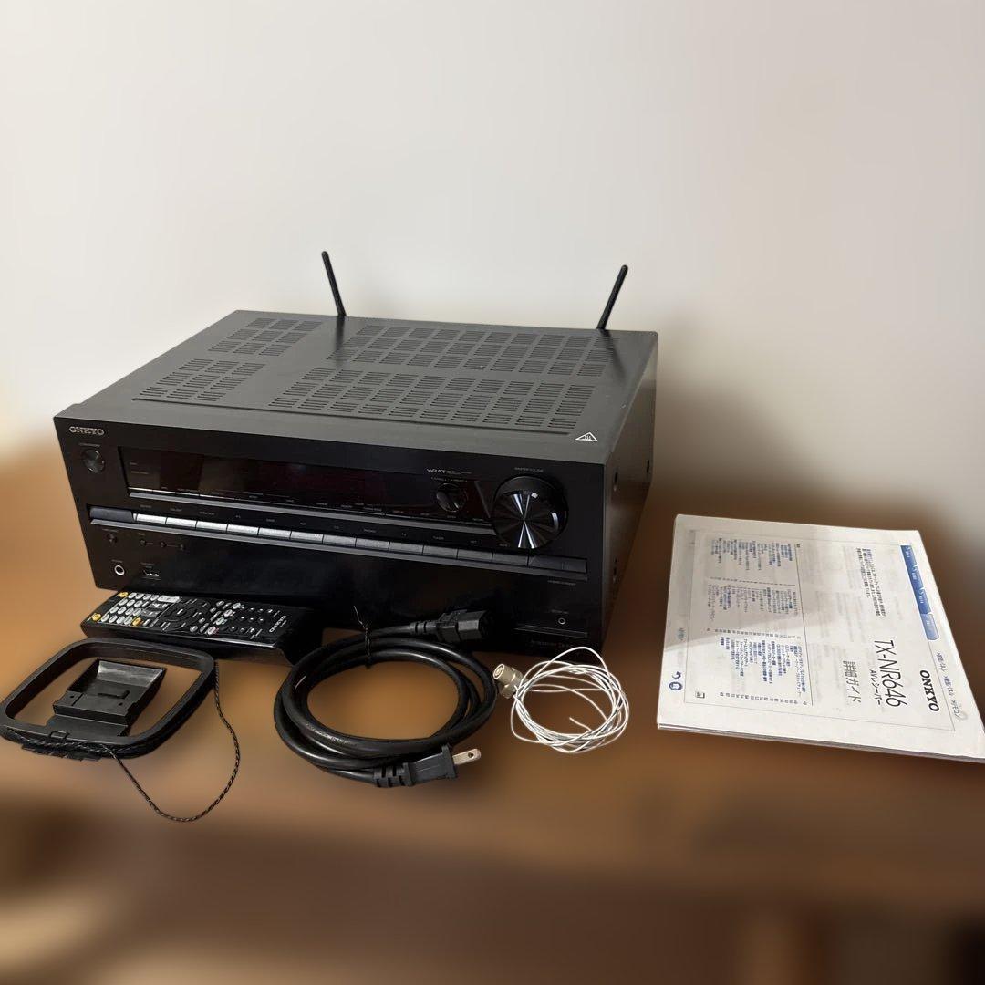 K*i様 Onkyo TX-NR676 AVアンプ TX-NR676E-B AVアンプ [ハイレゾ対応 /Bluetooth対応 /Wi-Fi対応 /7.2