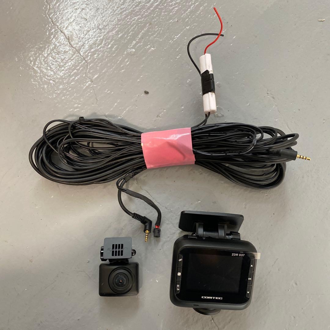 コムテック　ZDR037 ドライブレコーダー　動作確認済み Amazon | コムテック 車用 ドライブレコーダー 360度全方位+リヤカメラ