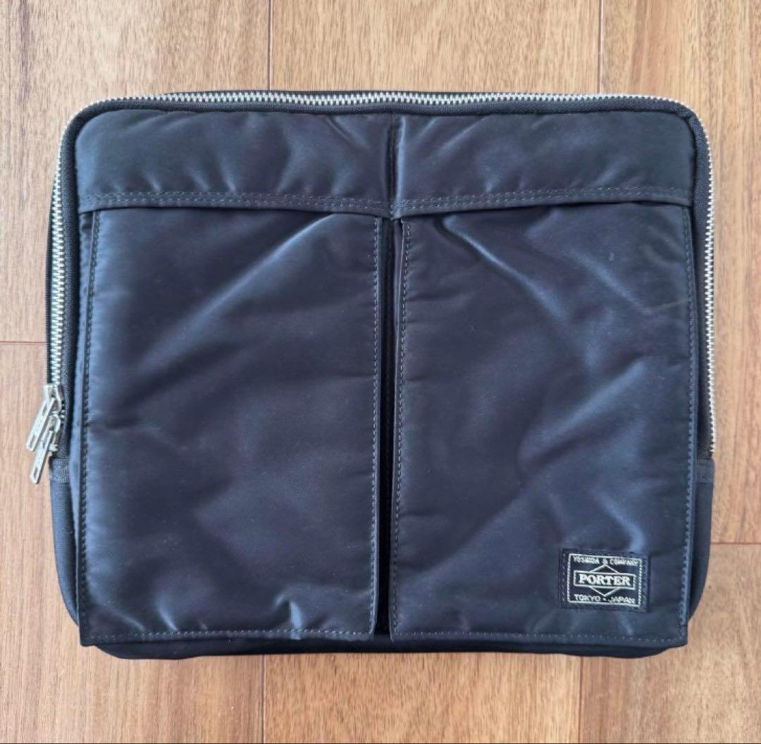 【美品】PORTER ポーター PCケース TANKER(タンカー) DOCUMENT CASE | 吉田カバンホームページ | YOSHIDA