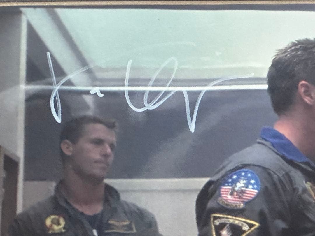 ヴァル・キルマー／トップガン/直筆サイン/認証証明書/TOPGUN - メルカリ