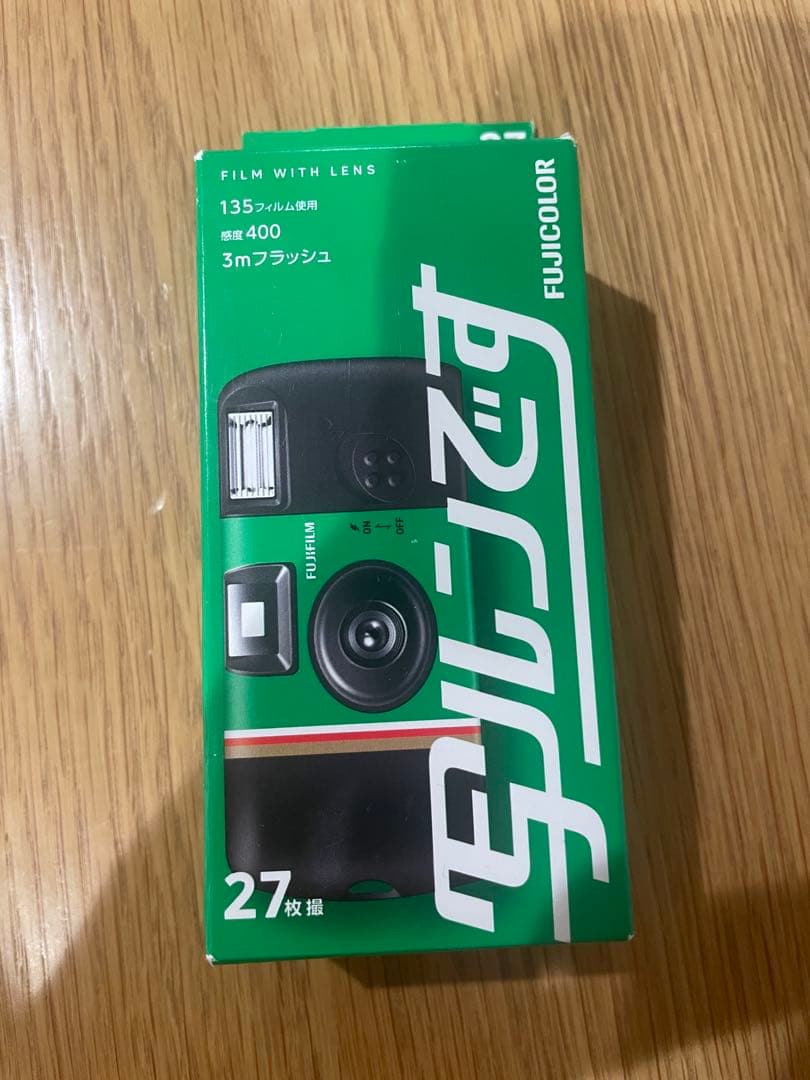 新品 未使用 写ルンです 使い捨てカメラ 使用期限 2027年10月 27枚撮り
