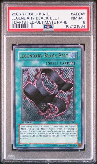 遊戯王 Legendary Black Belt 伝説の黒帯 アジア レリーフ ☆アジア☆伝説の剣闘士カオスソルジャー【レリーフ】{アジアHC01