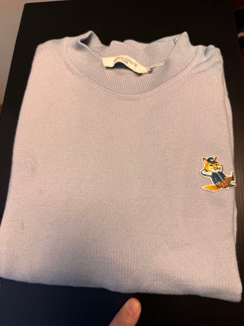 メゾンキツネ　セーター ☆関税込☆MAISON KITSUNE☆Big Fox Head Pullover Knit☆ (MAISON