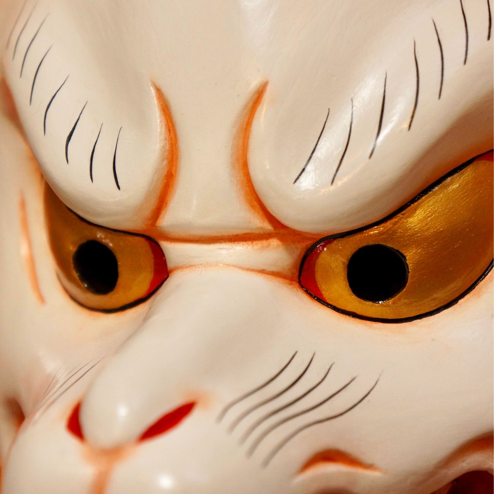 神楽面 天狐（樹脂粘土製） - HIROMITSU'S GALLERY | minne byGMO