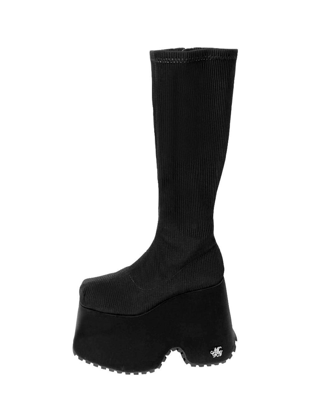 14.5cm史上最強ロングブーツ ブラック | ファッション通販＆メディア