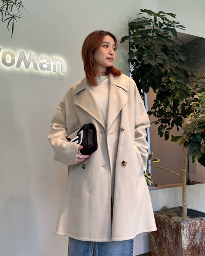 メルトンリバー仕立てPコート ご紹介 - Drawing Numbers(ドローイング