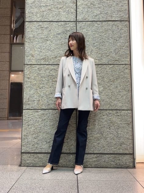 スタッフコーディネート】Wボタンジャコット｜sana｜Arpege story