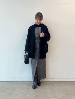 ファー付きフードリバーコート | コート | Arpege story（アルページュ