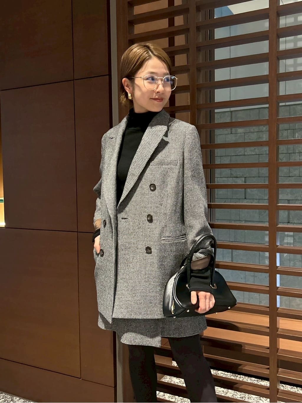 スタッフコーディネート】Wボタンジャコット｜haru｜Arpege story