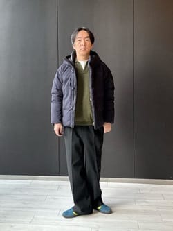 小松マテーレ リラックス フード ダウンジャケット 700FP 撥水機能